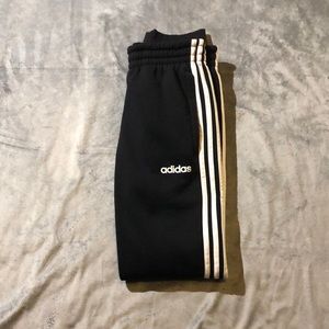 Adidas Black and White Jogger’s